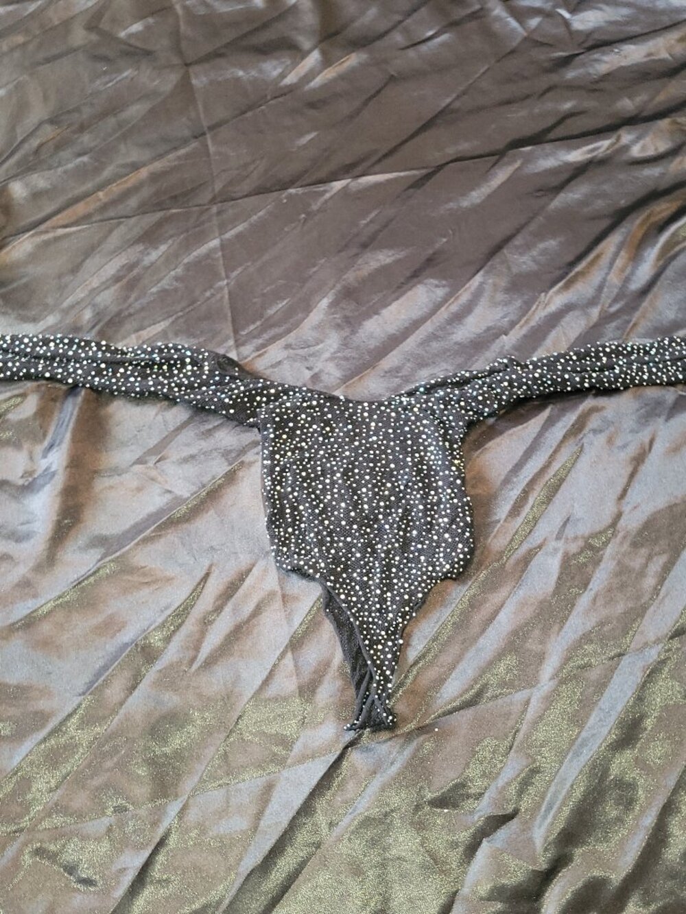 FREE WITH PURCHASE black rhinestone bodysuitsuit